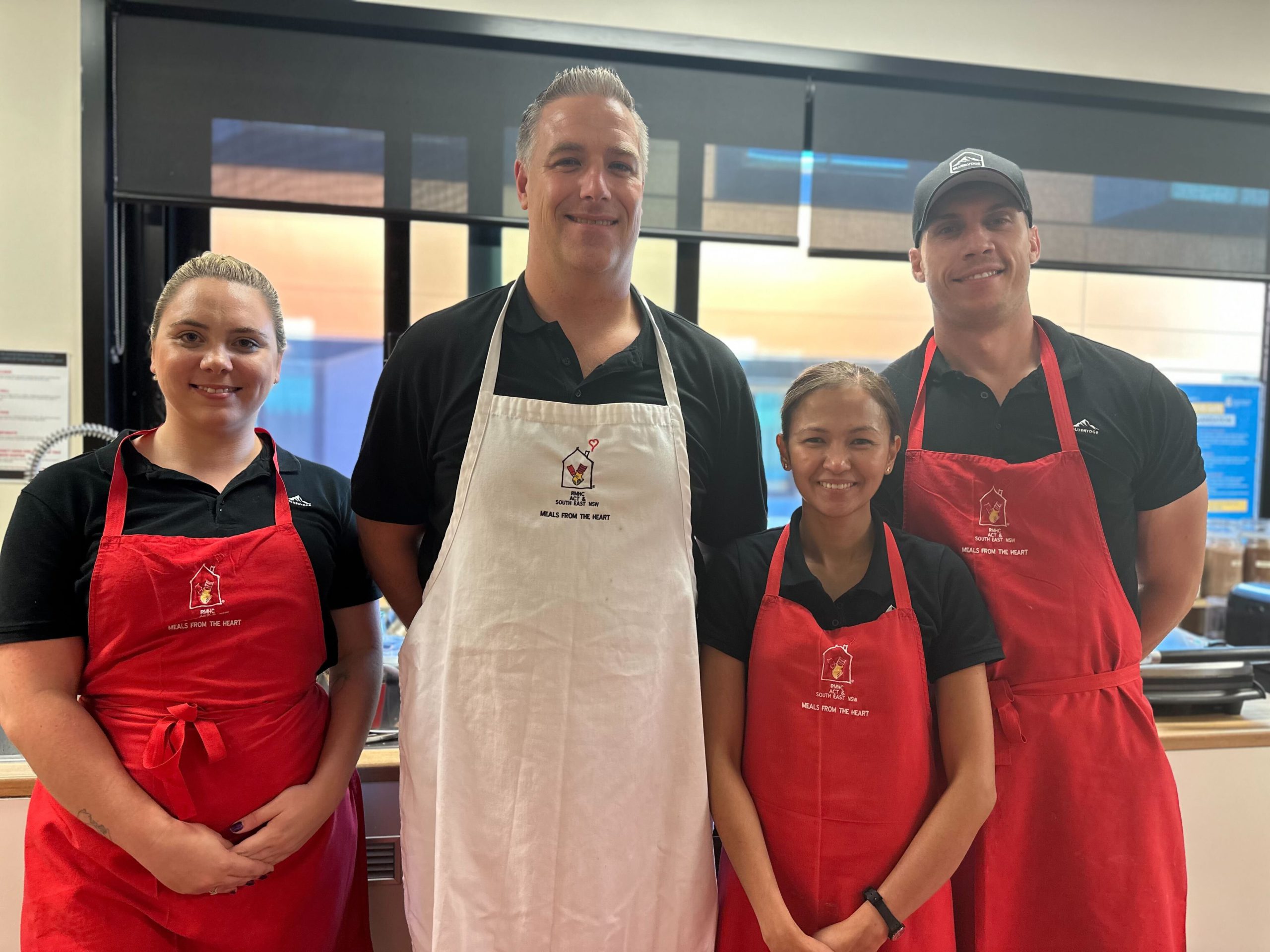 Bluerydge supports Ronald McDonald House Charities Meals from the Heart