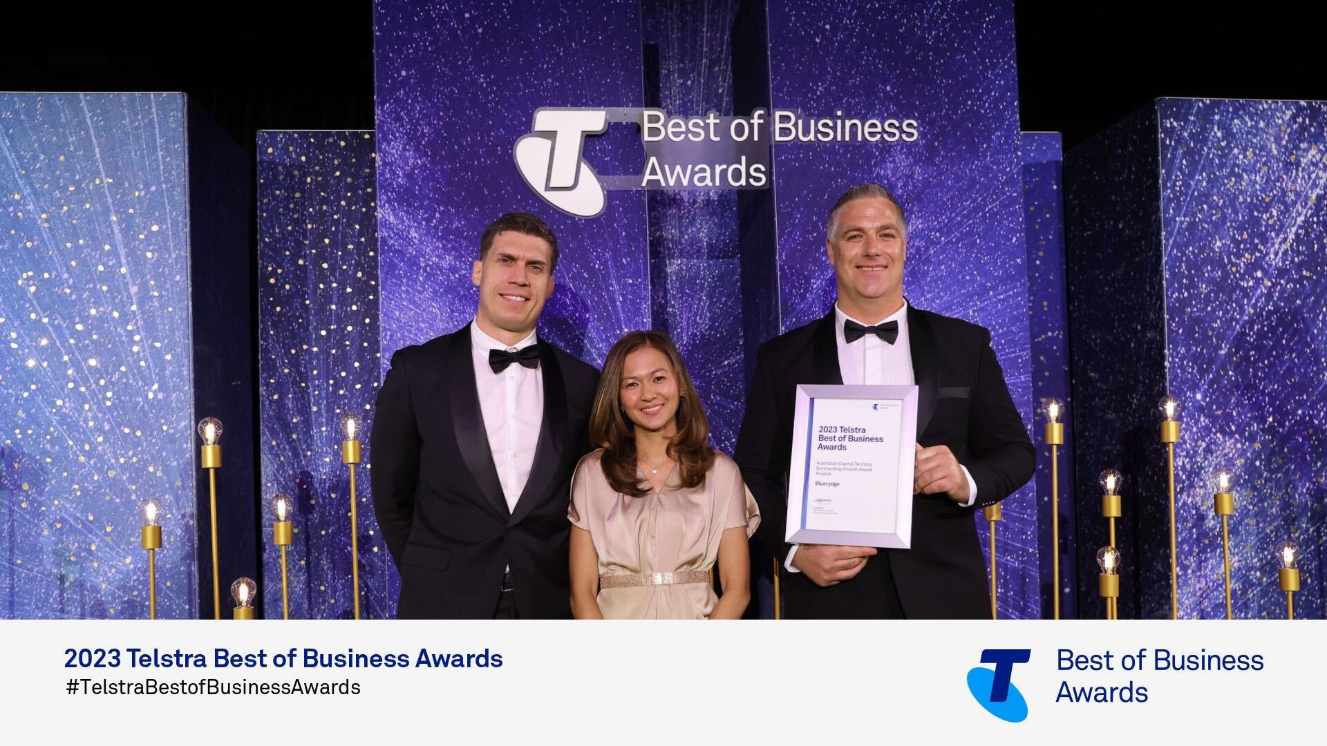 Bluerydge is named Finalist at the Telstra Best of Business Awards