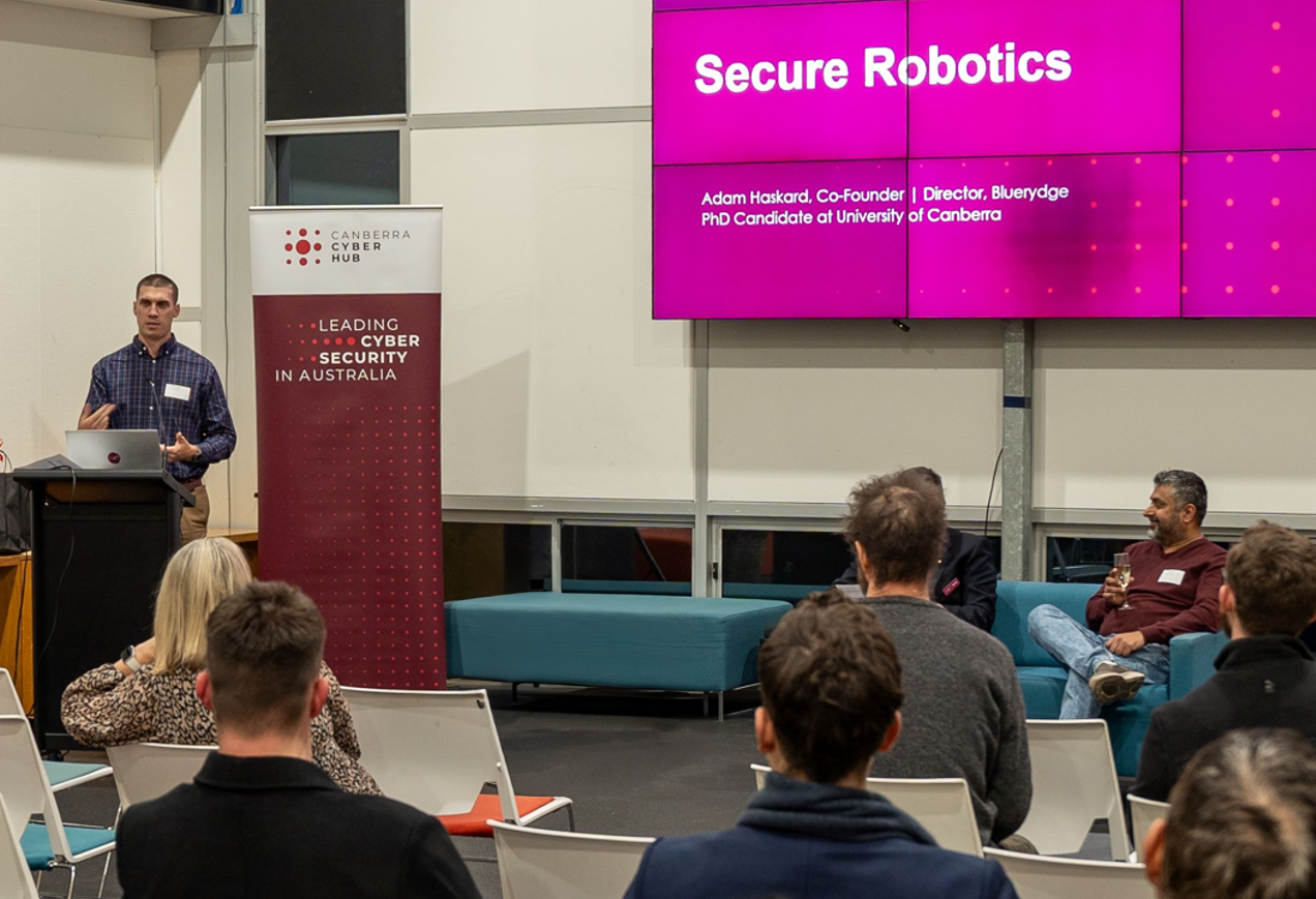 Bluerydge Leads Discussion on Secure Robotics